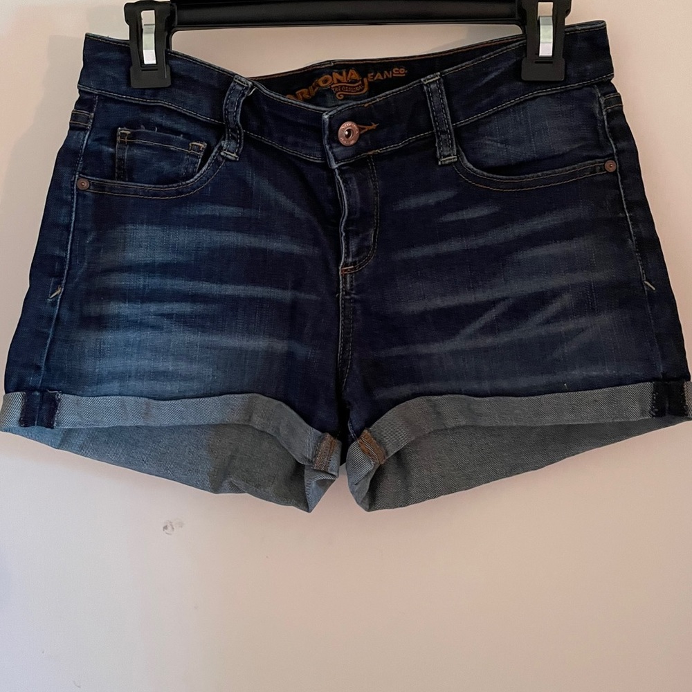 Arizona Jean CO. - Dark Wash Denim Low Rise Shorts